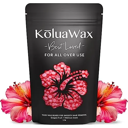KoluaWax 1lb hard wax beads for coarse hair removal