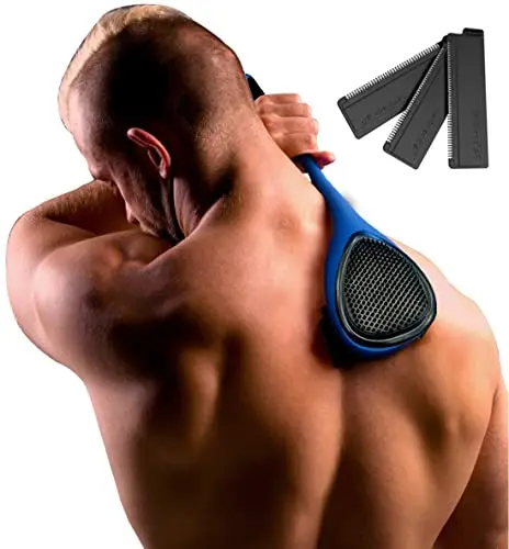 BAKblade 2.0 ELITE PLUS back shaver with long handle and blade cartridge