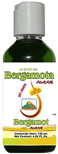 AUKAR 100% Natural Bergamot Oil bottle with keyring