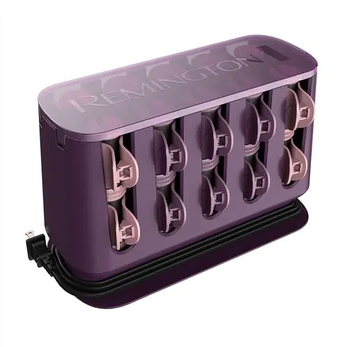 Remington Pro Hair Setter with vertical heating base and ceramic rollers