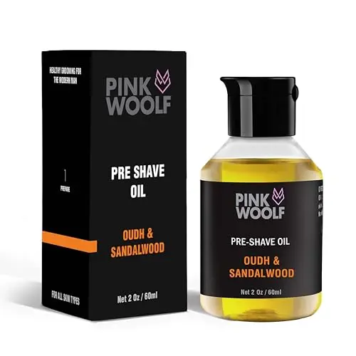 Pink Woolf Oudh & Sandalwood Pre-Shave Oil for men