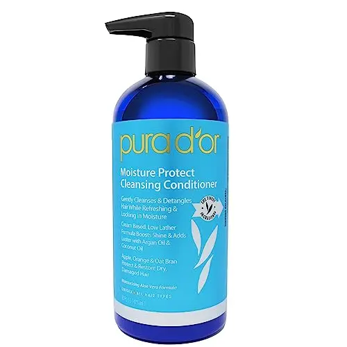 PURA D'OR Moisture Protect Cleansing Conditioner bottle with Argan Oil