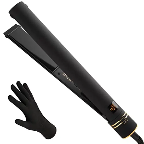 HOT TOOLS Pro Artist 1.25 inch Black Gold flat iron