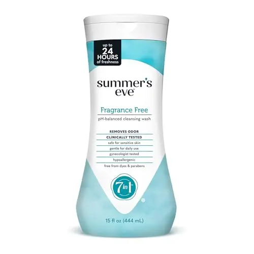 Summer's Eve Fragrance Free Feminine Wash bottle