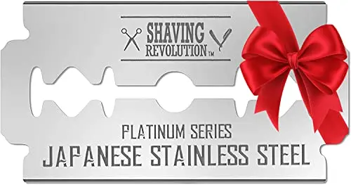 Shaving Revolution double edge razor blades, 50-count pack