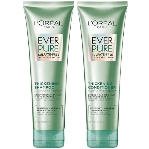 L'Oreal Paris EverPure Thickening Sulfate Free Shampoo and Conditioner