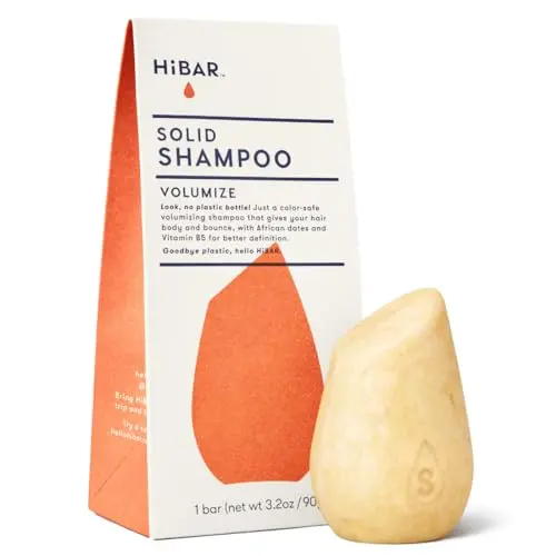 HIBAR Volumize Shampoo Bar for Fine & Flat Hair