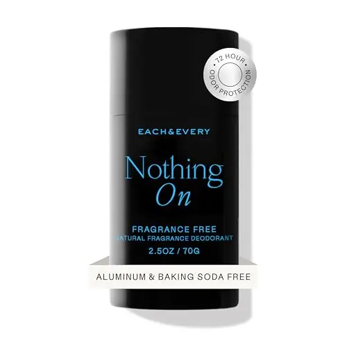Each & Every Aluminum Free, Baking Soda Free Natural Deodorant