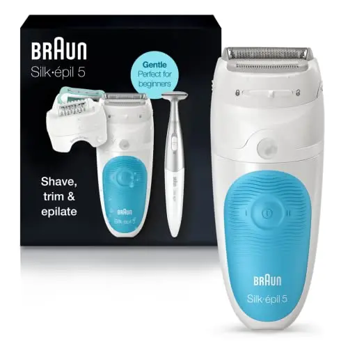 Braun Silk-epil 5 waterproof epilator and bikini trimmer