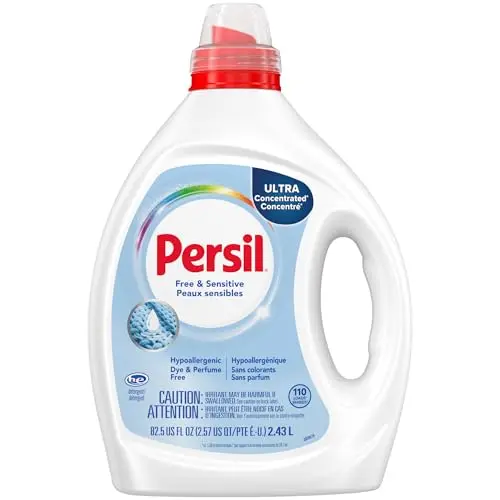 Persil Free and Sensitive hypoallergenic liquid laundry detergent