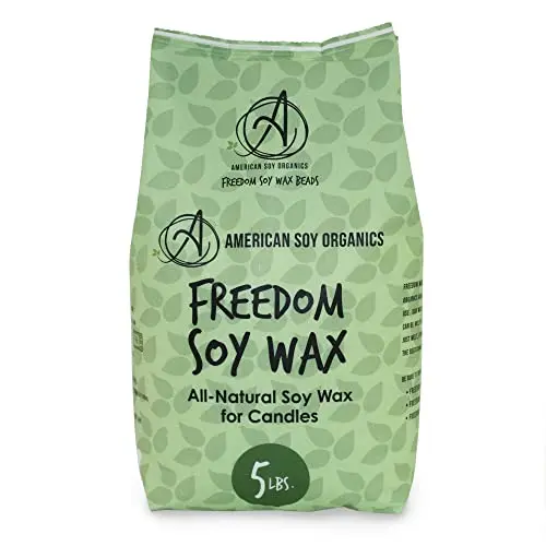 American Soy Organics Freedom Soy Wax Beads in 5 lb bag