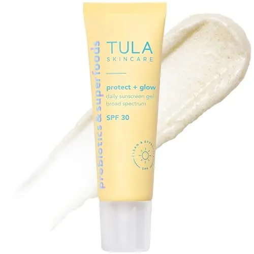 TULA Protect + Glow Daily Sunscreen SPF 30 tube