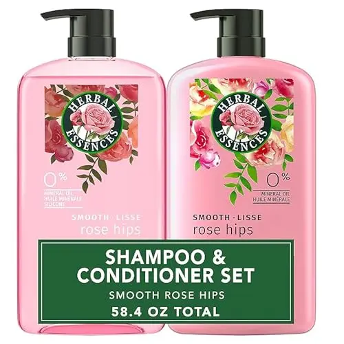Herbal Essences Smooth Collection rose hips shampoo and conditioner