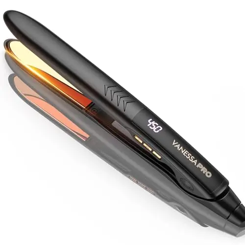 VANESSA PRO 1-inch pure titanium flat iron