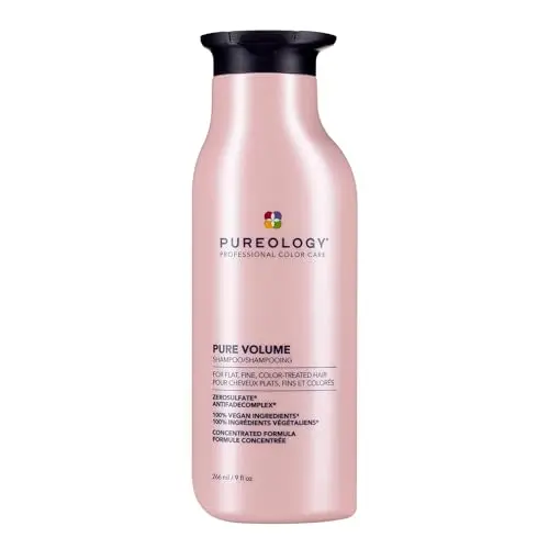 Pureology Pure Volume Shampoo bottle for fine, flat, color-treated hair
