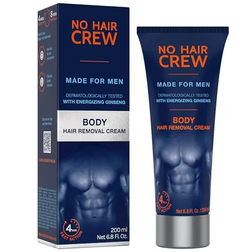 No Hair Crew Body Hair Removal Cream for manscaping