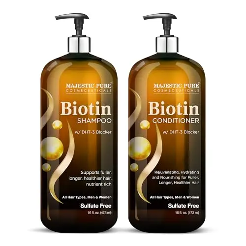 Majestic Pure Biotin Shampoo and Conditioner set
