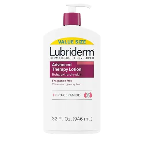 Lubriderm Advanced Therapy Fragrance-Free Moisturizing Lotion bottle