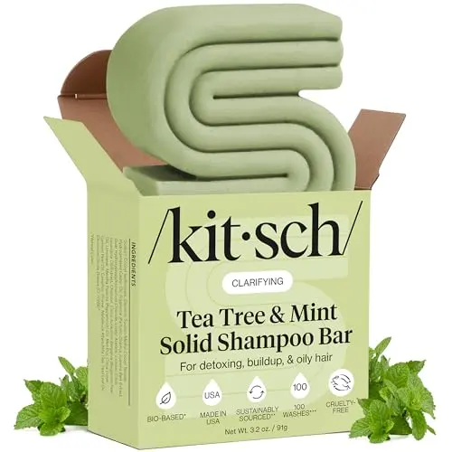 Kitsch Clarifying Tea Tree & Mint Shampoo Bar