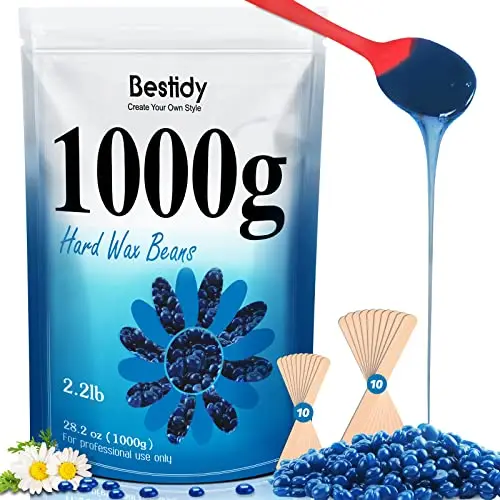 Bestidy 1000g wax bead kit with applicators