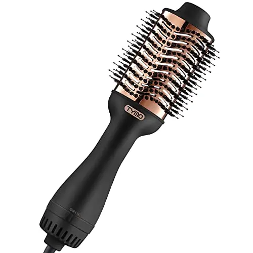 TYMO gold ionic hair dryer and styler brush