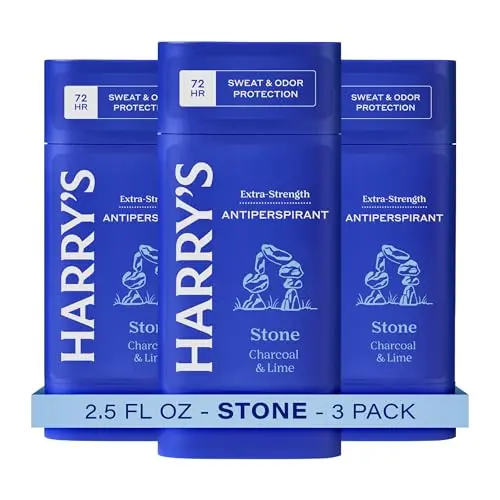 Harry's Extra-Strength Antiperspirant Deodorant stick in Stone scent