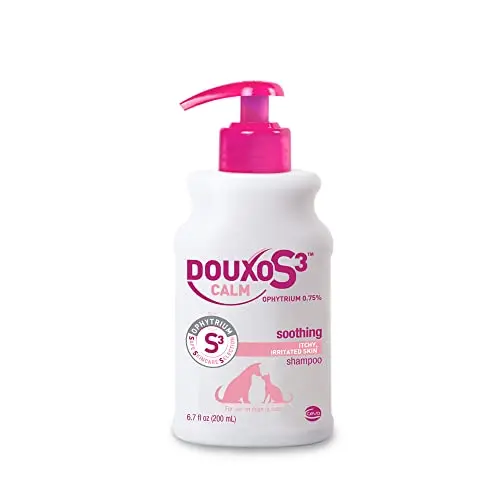Douxo S3 Calm Shampoo bottle for dogs and cats with sensitive skin