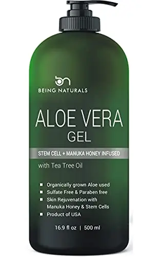 Being Naturals Aloe Vera Gel with Manuka Honey and Stem Cell
