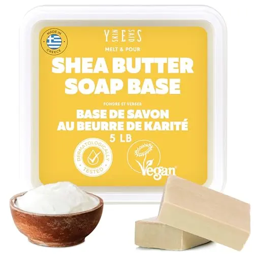 Skin Said Yes Shea Butter Soap Base in a 5-pound block