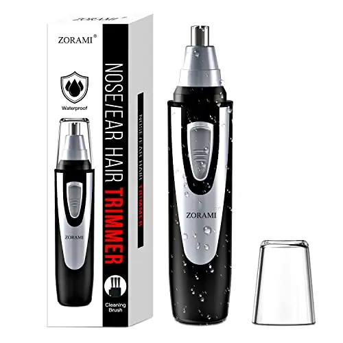 ZORAMI waterproof ear and nose hair trimmer for men and women