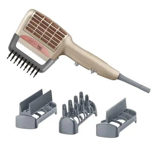 INFINITIPRO BY CONAIR 4-in-1 Frizz Free Styling Hair Dryer in champagne rose gold
