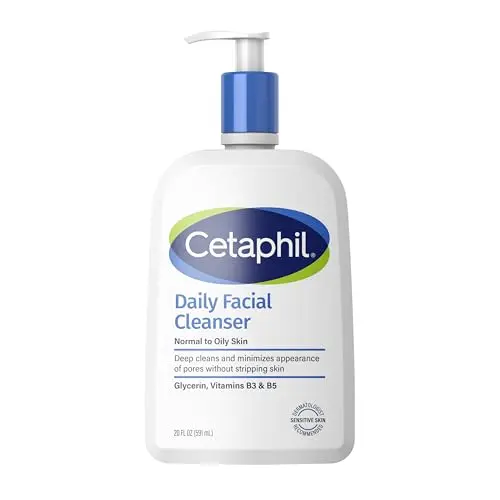 Cetaphil Daily Facial Cleanser for sensitive, combination to oily skin