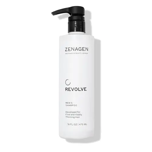Zenagen Revolve Men's Thickening Shampoo treatment for fine hair