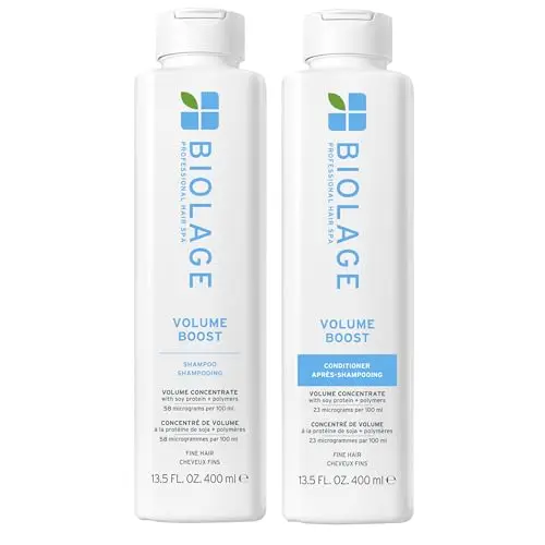Biolage Volume Boost Shampoo and Conditioner Set for fine hair