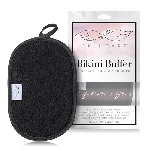Seraphic Skincare Bikini Buffer exfoliating mitt for women