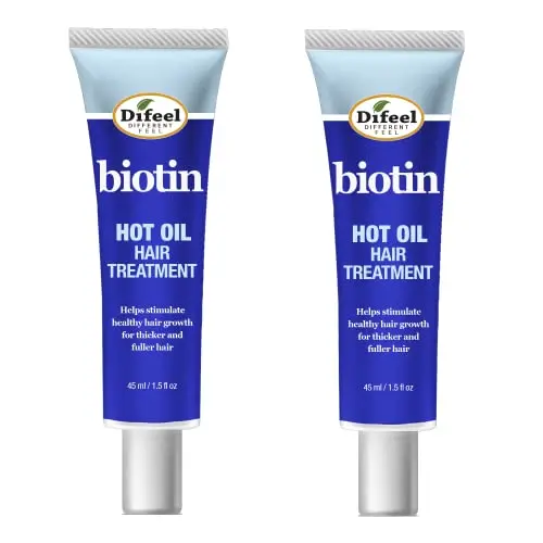 Difeel Biotin Hot Oil Treatment twin-pack