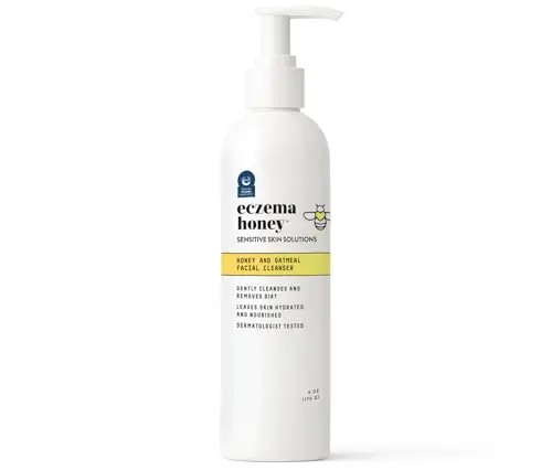 Eczema Honey Oatmeal Facial Cleanser bottle