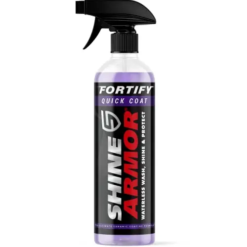 Shine Armor Fortify Quick Coat spray bottle
