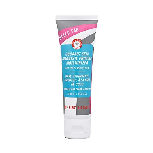 First Aid Beauty Coconut Skin Smoothie Priming Moisturizer in tube