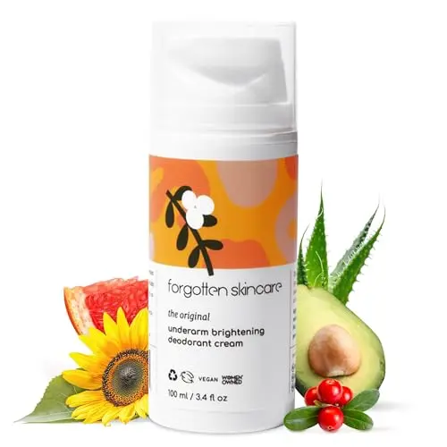 Forgotten Skincare Underarm Brightening Deodorant Cream tube