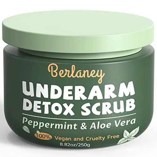 Berlaney Armpit Detox Scrub with peppermint and aloe vera