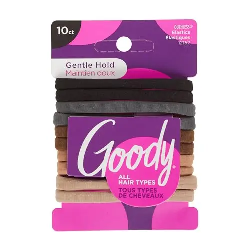 Goody Ouchless Seamless Hair Elastics in neutral tones