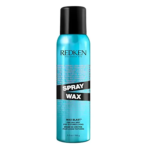 Redken Spray Wax Invisible Texture Mist aerosol can