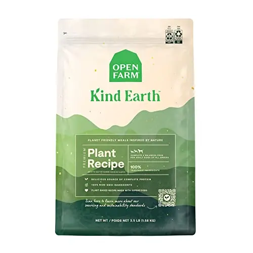 Open Farm Kind Earth Plant Based Dry Dog Kibble bag