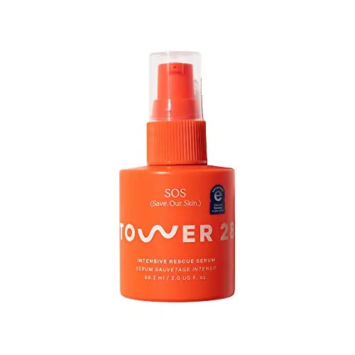 Tower 28 SOS Intensive Rescue Serum bottle with pump