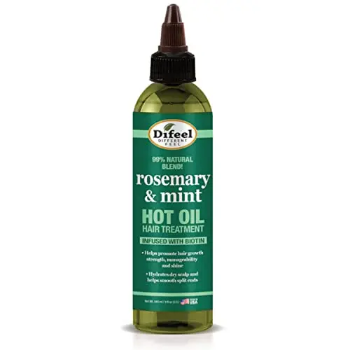 Difeel Rosemary Mint Biotin Hot Oil Treatment bottle