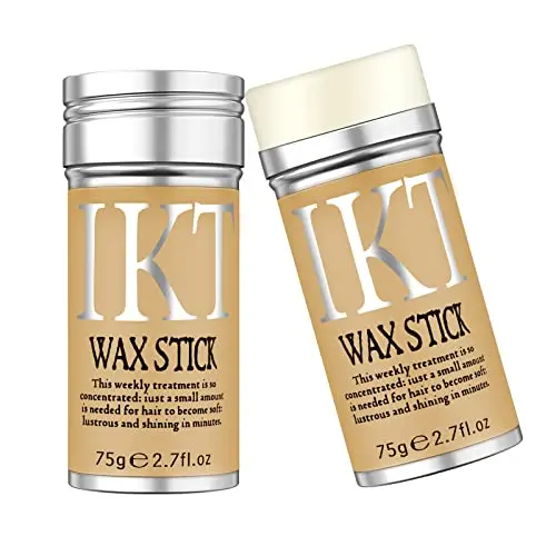 VOLLUCK two-pack of honey-scented hair wax sticks