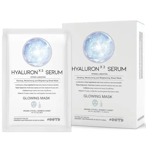 #OOTD Triple Hyaluronic Acid sheet mask for dry, sensitive skin