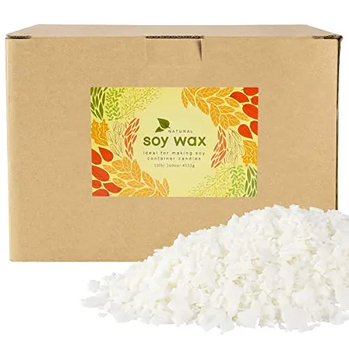CLTNIKET 10 lb Soy Wax DIY Candle making flakes