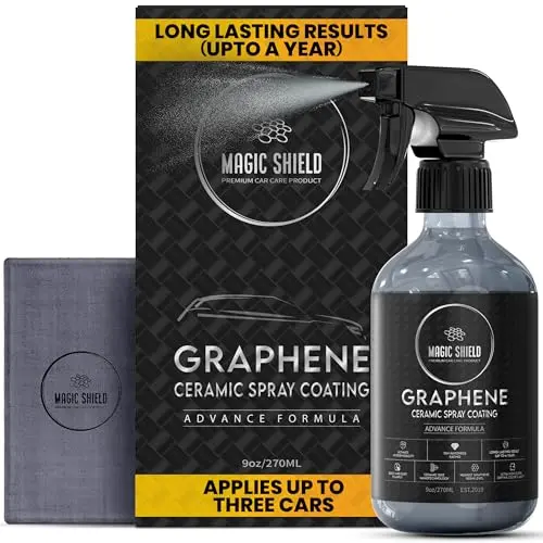 Magic Shield Graphene Ceramic Spray Coating bottle
